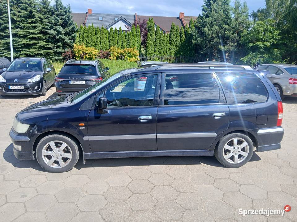 Mitsubishi space wagon MOTION PLUS najbogatsza welurowa tapicerka Pozostałe Płock
