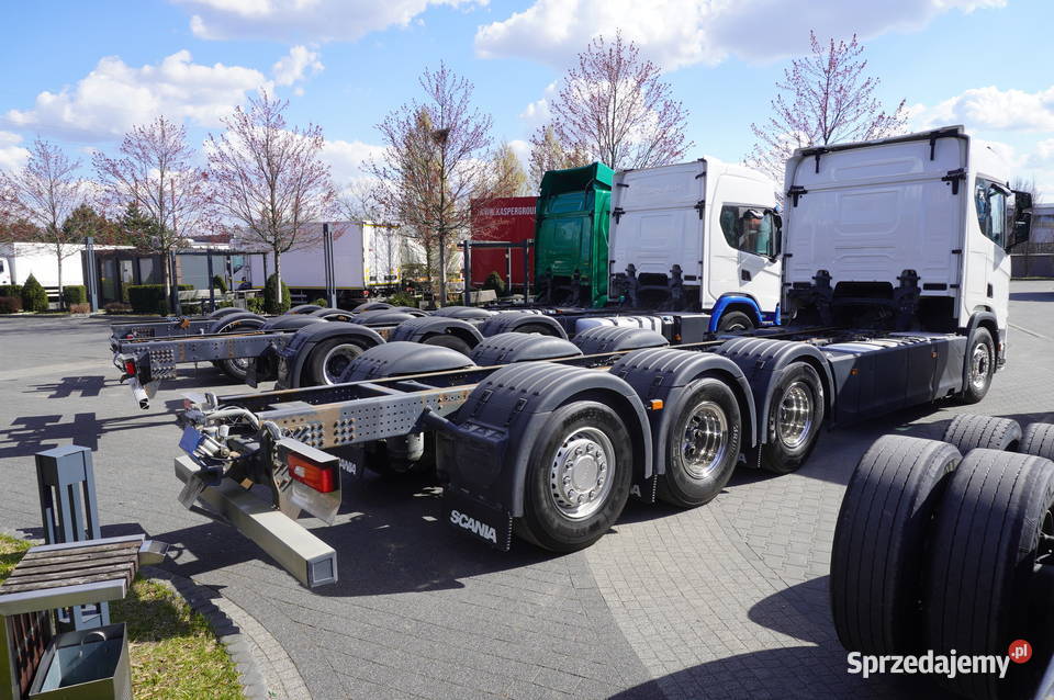 Scania R650 V8 650 Rama 88 m 4 oś skrętna 20 pneumatyczne zawieszenie Kraków