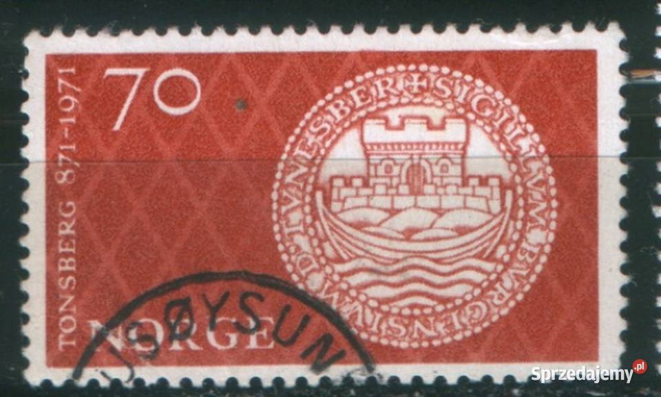 Zn Norwegia Mi 619 kas 1971 śląskie