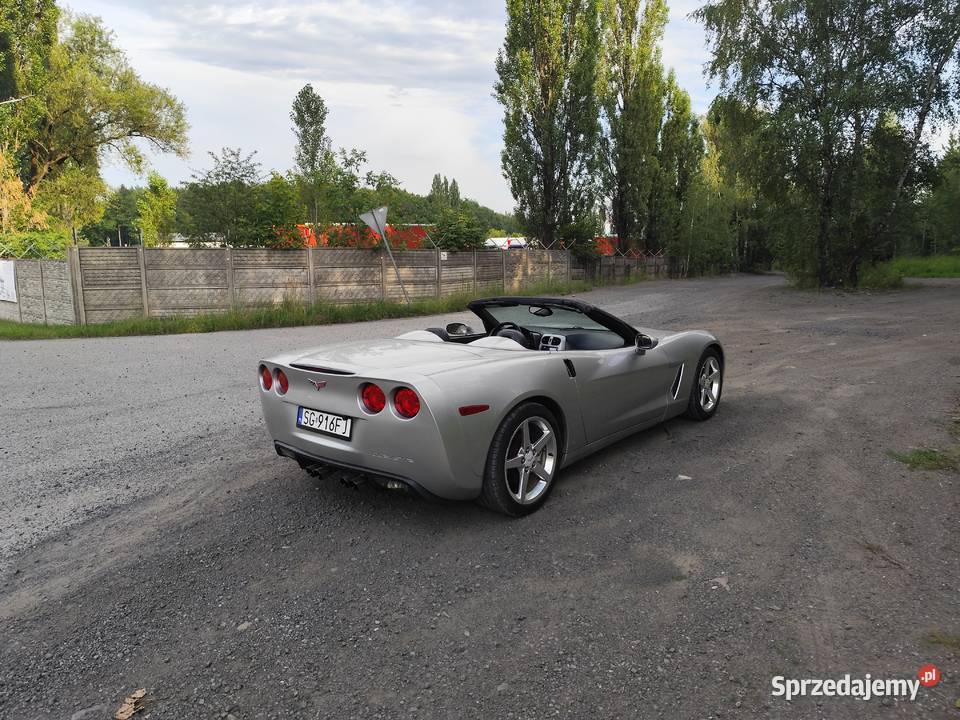Chevrolet Corvette C6 cabrio 60 2007 kabriolet Gliwice