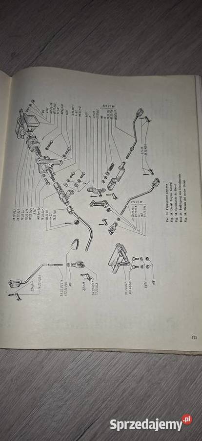 Traktor DT75M Katalog części i zespołów Łęczyca