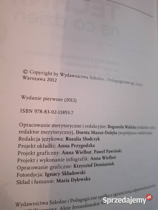 Technika na co dzień podręczniki szkolne