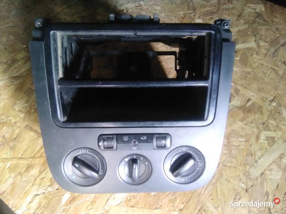 Panel sterowania AC 5M1 obudowa VW Golf Plus osobowe pomorskie Cewice sprzedam