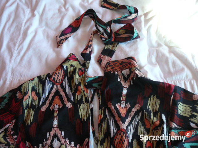 Sukienkospodenki wiazane na szyiShein 1XL Rzeszów