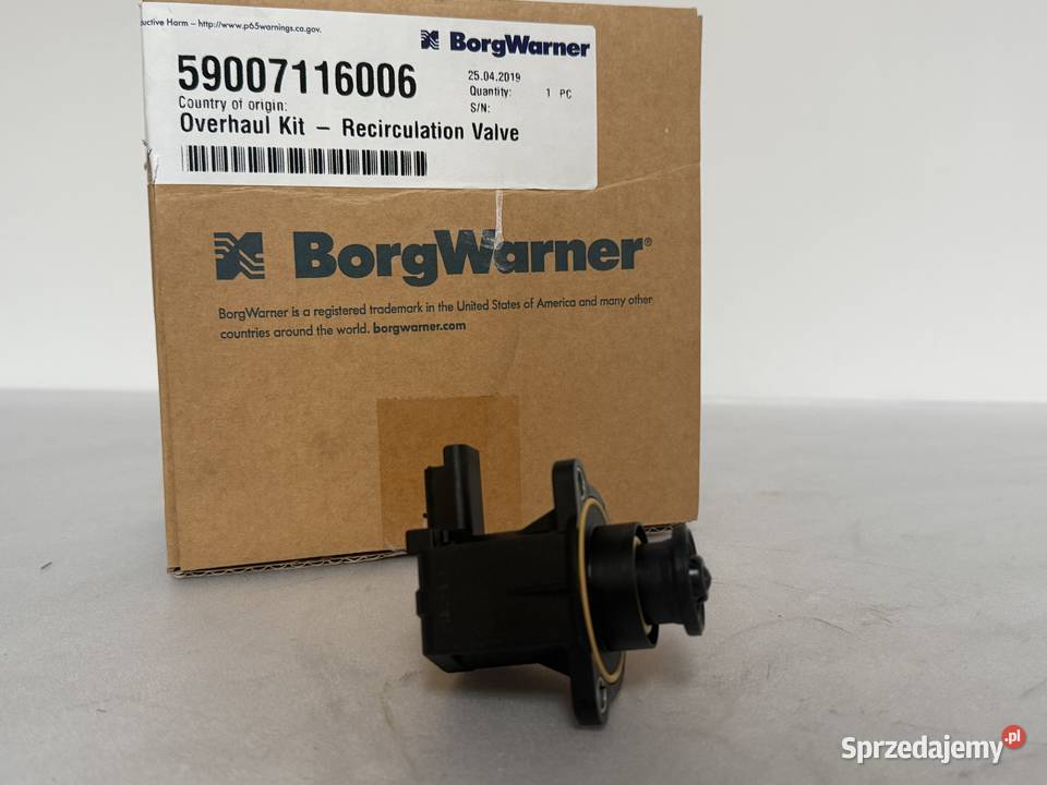 Zestaw naprawczy zaworu recyrkulacji BORGWARNER ciężarowe Siedlce sprzedam