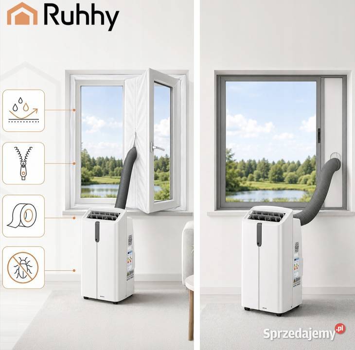 Klimatyzator Przenośny WiFi 4w1 Osuszacz 35l