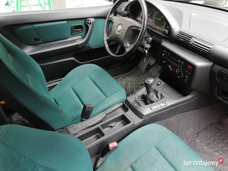 BMW E36 316i Compact 102KlimaZadbana zielona aluminiowe felgi sprzedam
