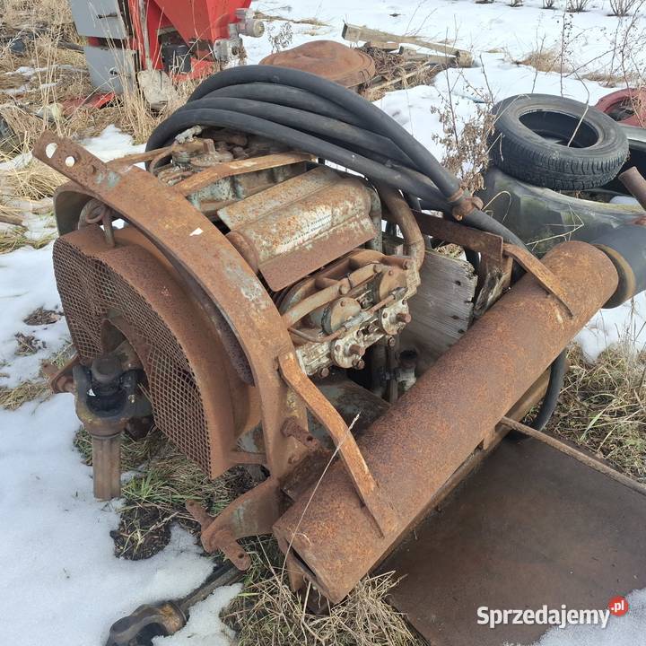 Kompresor sześć cylindrów Grabów nad Wisłą