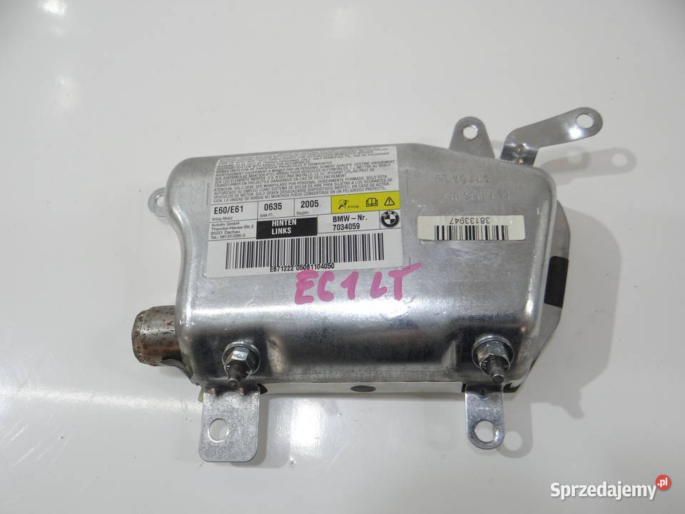 PODUSZKA POWIETRZNA DRZWI LEWY TYŁ BMW E61 sprzedam