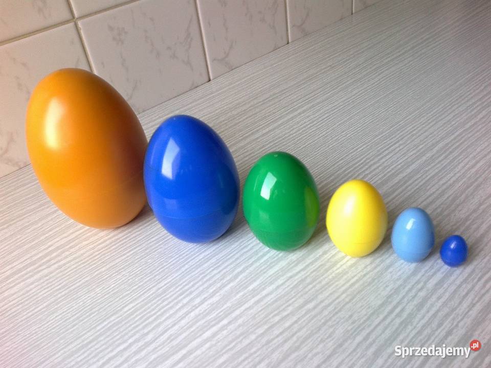 Jajka plastikowe otwierane matrioszka 6 Szczecin