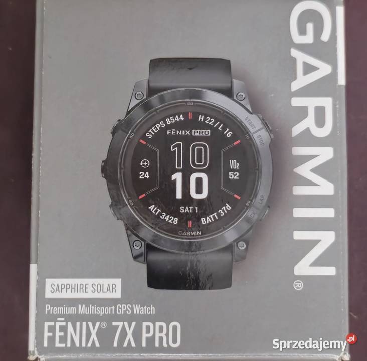 Garmin 7X Pro Sapphire Solar Carbon Gray DLC Poznań