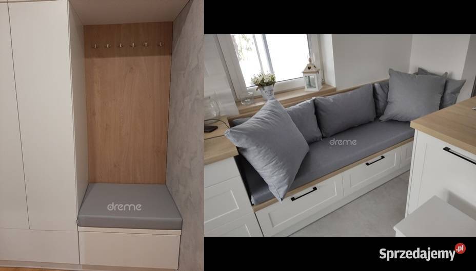 Materace siedziska poduszki na wymiar wnęki małopolskie Kraków