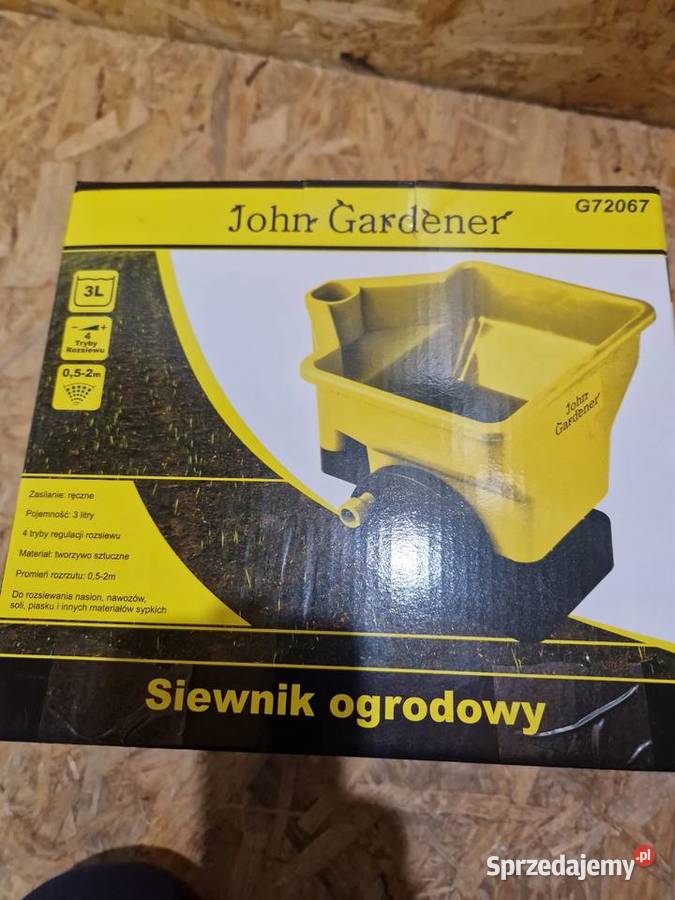Siewnik ręczne John Gardener JG 3 l 200