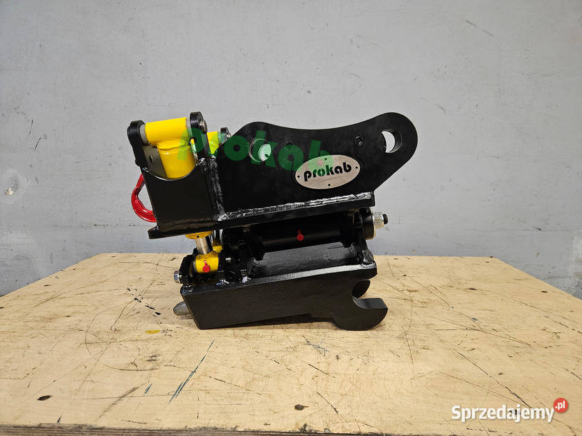 Szybkozłącze wychylne hydrauliczne do minikoparki MS03