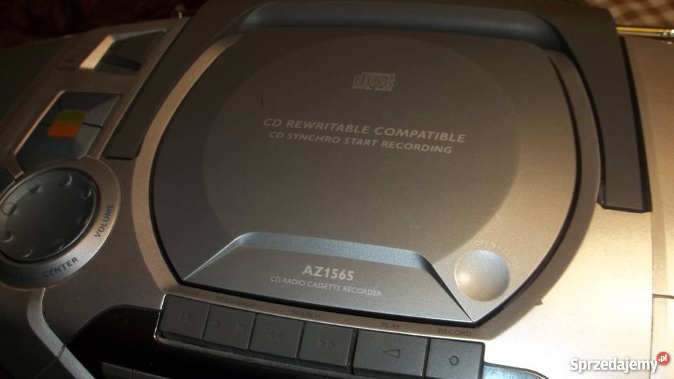 Boomboxy Philips AZ 78012 i AZ 1565 AEG SR 4358 Ostróda