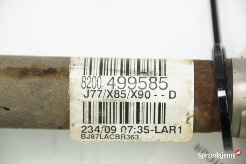 PÓŁOŚ LEWA PRZÓD RENAULT CLIO III GRANDTOUR Motoryzacja Lipno