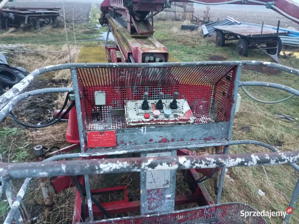 podnośnik koszkowy zwyżka