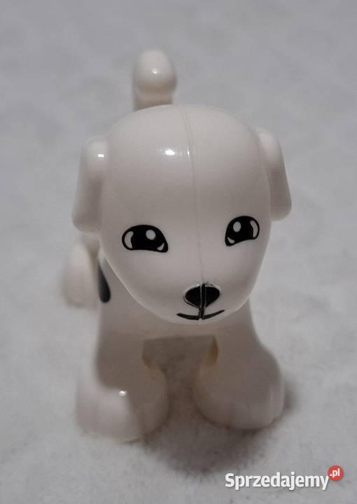 Figurka pies piesek dalmatyńczyk 57 klocki Czeladź