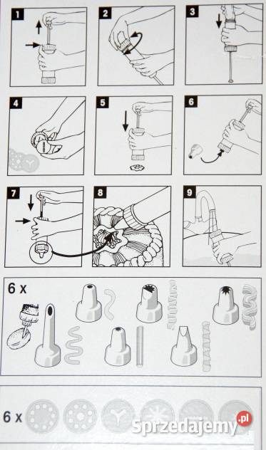 dekorator cukierniczy strzykawka do dekorowania Kielce
