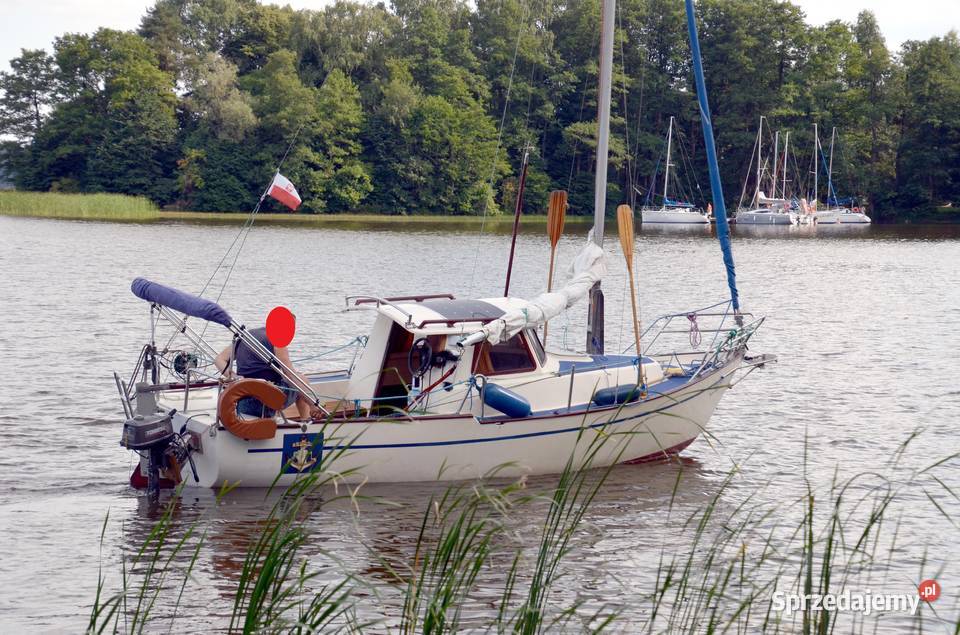 sprzedam piękny motorsailer Haber 630 Miłomłyn sprzedam