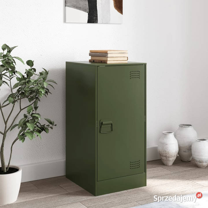 Szafka oliwkowa 345x39x73 stal WM841713 Warszawa