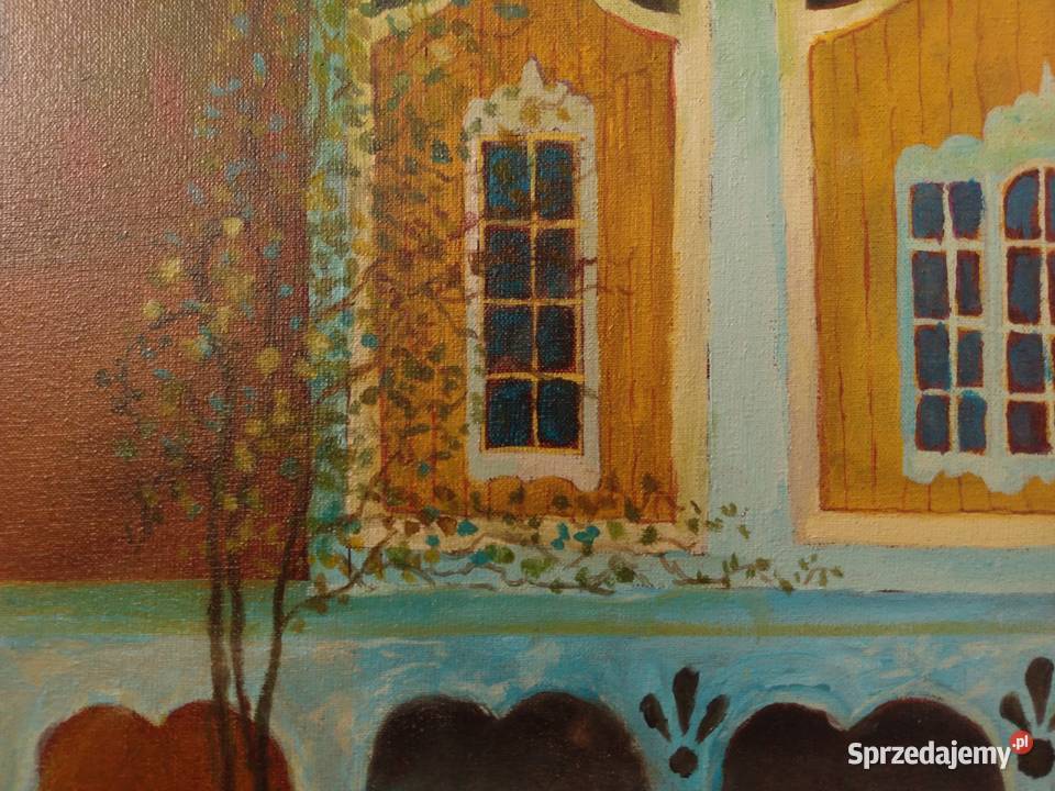 Obraz pejzaż bajkowy duży 134x104 Sędziszów Małopolski sprzedam