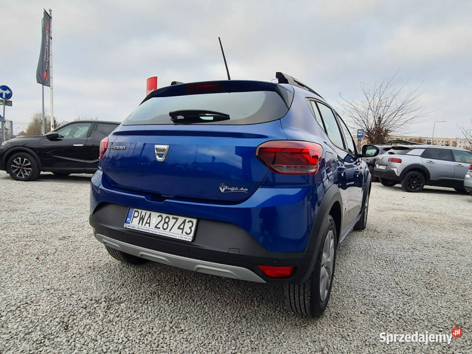 Dacia Sandero Stepway 9 Navi 2xPDC Kamera Full światła przeciwmgielne wielkopolskie Wągrowiec