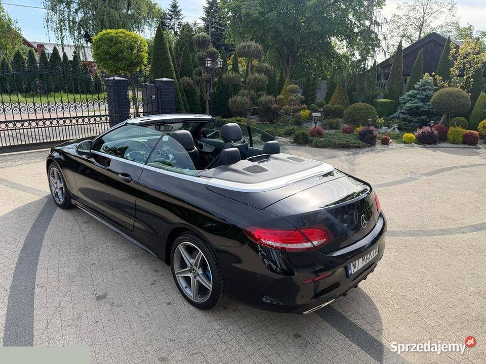 Mercedes C200 9GTRONIC AMG Line 184 2017r nieuszkodzony Krotoszyn