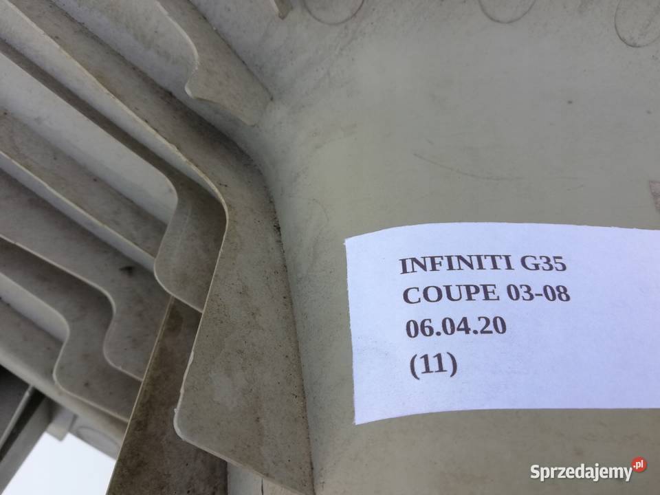 OSŁONA POSZYCIE SŁUPKA PRAWEGO INFINITI G35 wielkopolskie Nowy Tomyśl