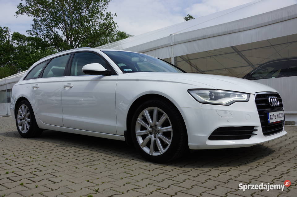Audi A6 20 TDI CR 177 Klimatronic Biksenon LED tempomat Nowy Sącz