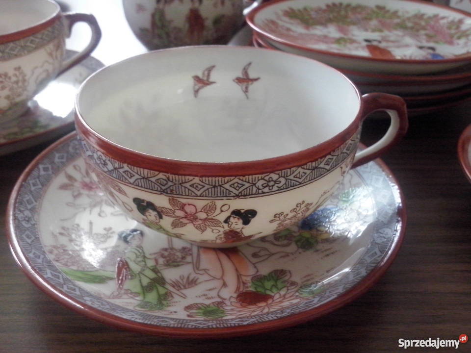 japońska porcelana komplet OKAZJA Krajno-Zagórze