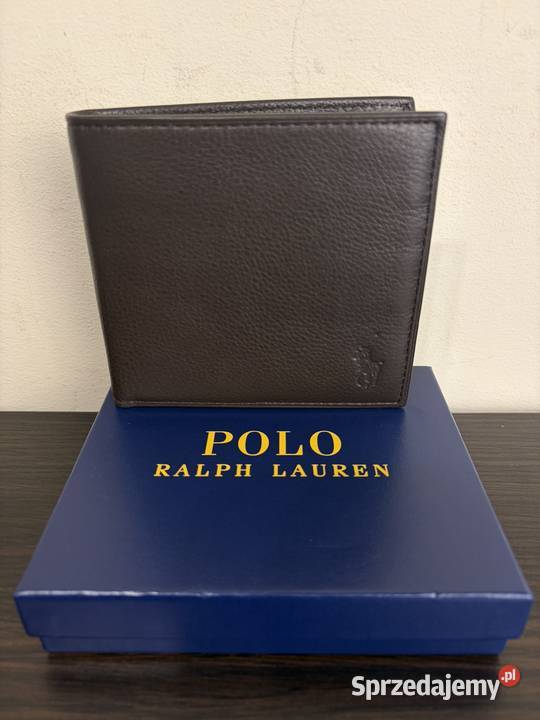Portfel Polo Ralph Lauren Ongoing brązowy Moda i Styl Radom