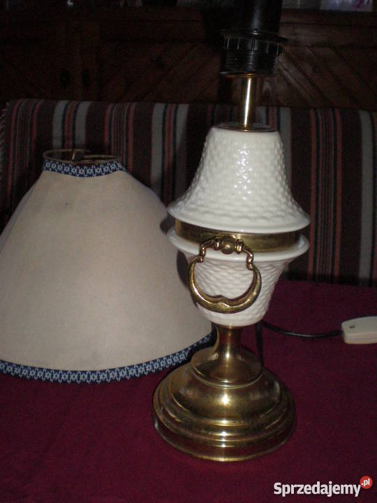 Pięknaduża lampa z PRLu inny kolor sprzedam