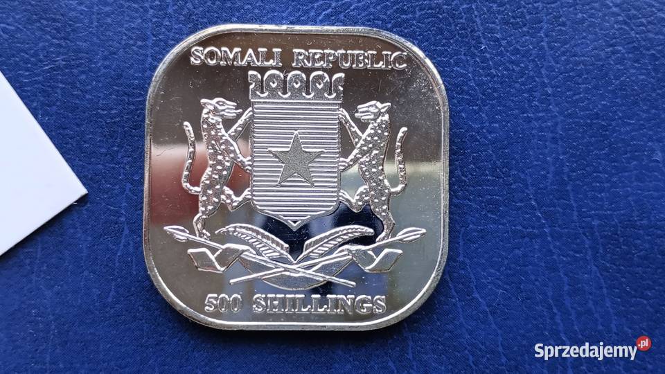 Stare monety 500 szyling 2005 Somalia 5 Numizmatyka Lesko