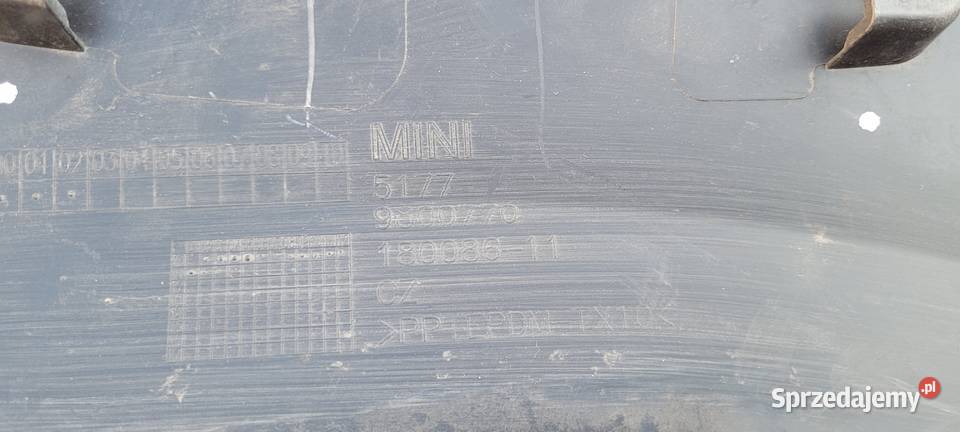 MINI COOPER R60 LISTWA PRAWA BŁOTNIK TYŁ listwy boczne Ruda Śląska