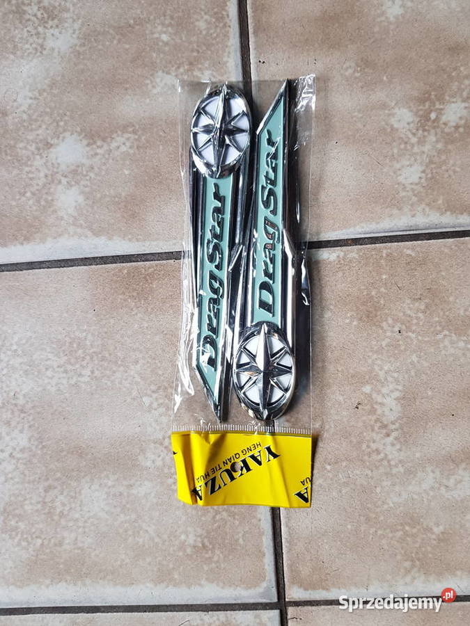 YAMAHA DRAG STAR 650 1100 EMBLEMAT NA ZBIORNIK Jędrzejów