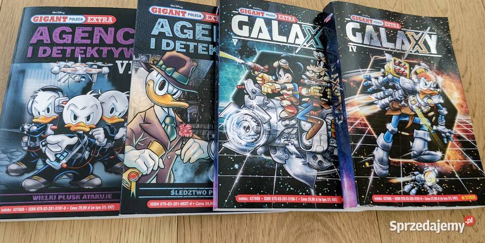 Komiksy Gigant Poleca x 4 Komiksy