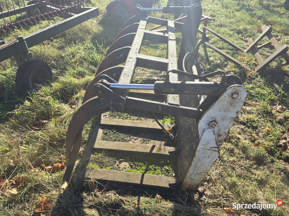 Łyżko krokodyl 180 mocowanie EURO do ciągnika uszkodzony Pozostałe Litwinki
