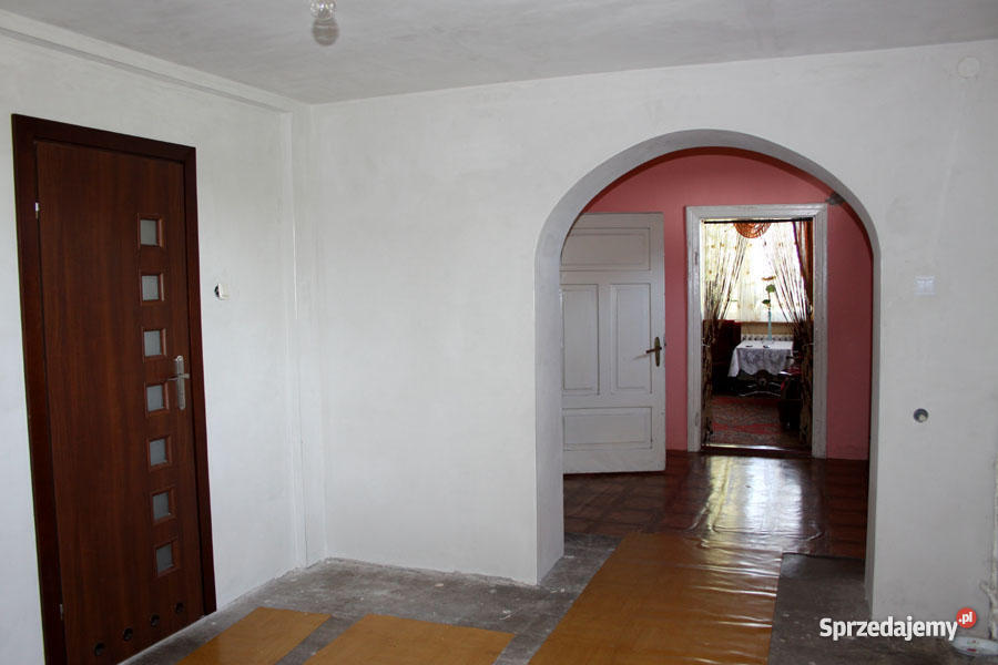 Dom gospodarstwo Wilkowiecko gm Opatów pow Kłobu strych Wilkowiecko