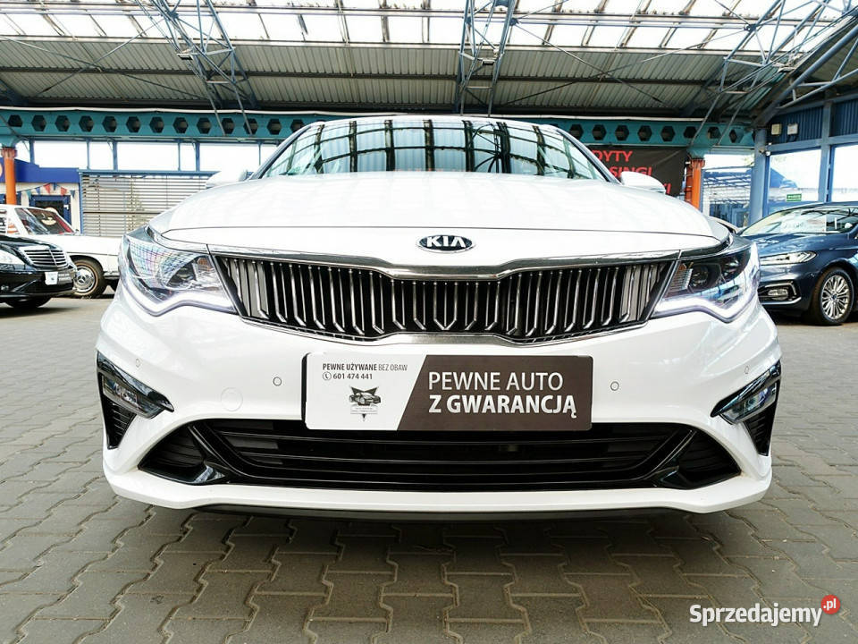 Kia Optima AUTOMATLedNaviKameraSkóra BIAŁA PERŁA garażowany Mysłowice