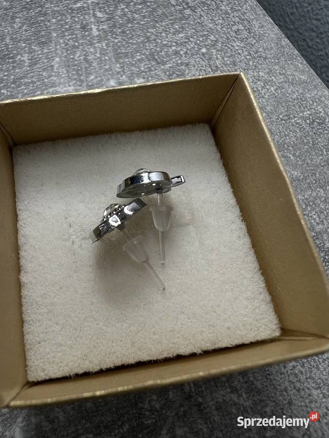 Kolczyki srebrne jabłka jabłko Jasło