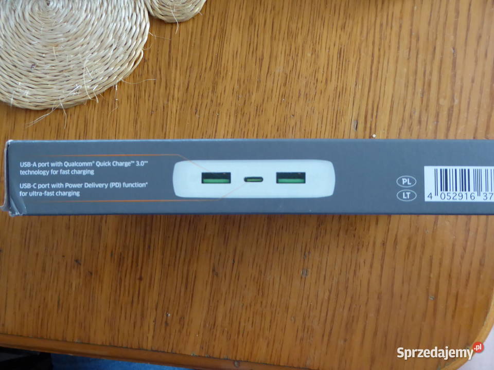 Nieużywany Power bank 10000mAh TRONIC wejścia Części i akcesoria Olsztyn