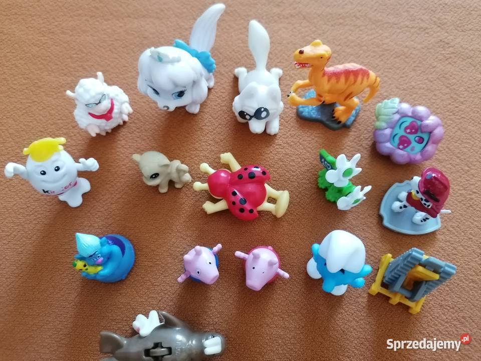 Zestaw miniaturowych figurek sztuk 16 Łódź sprzedam