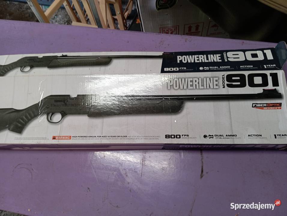 Wiatrówka PCA Daisy 901 powerline z lunetą Militaria Sierpc