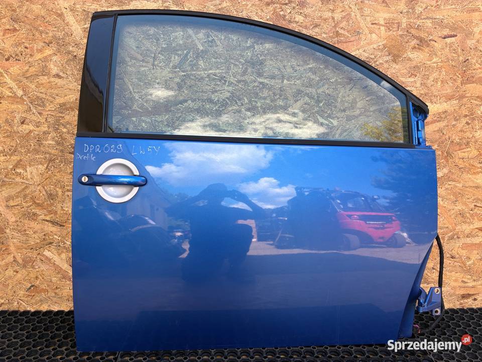 Vw beetle Garbus Kod lak LW5Y DRZWI PRZÓD Słowikowo