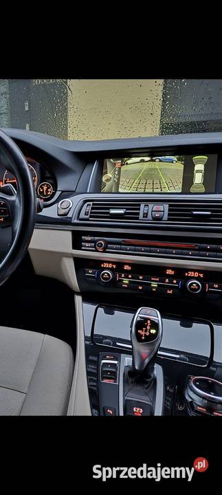 Bmw 525d 218pk 2014 łopatki f1kamera gniazdo AUX dolnośląskie Oleśnica