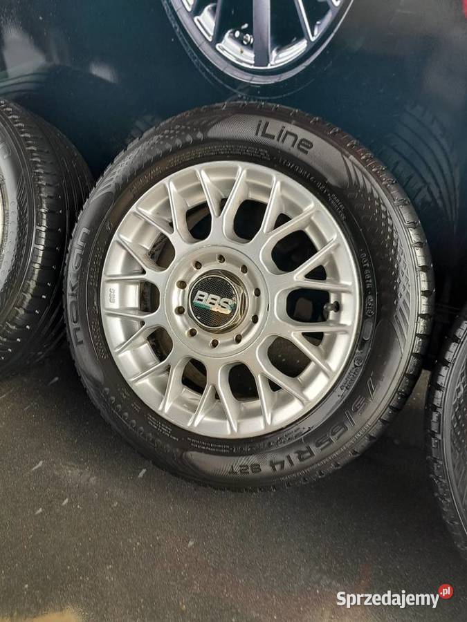 BBS 4X100 OGRGINAL SUPER STAN R14 LADNA OPONA VW