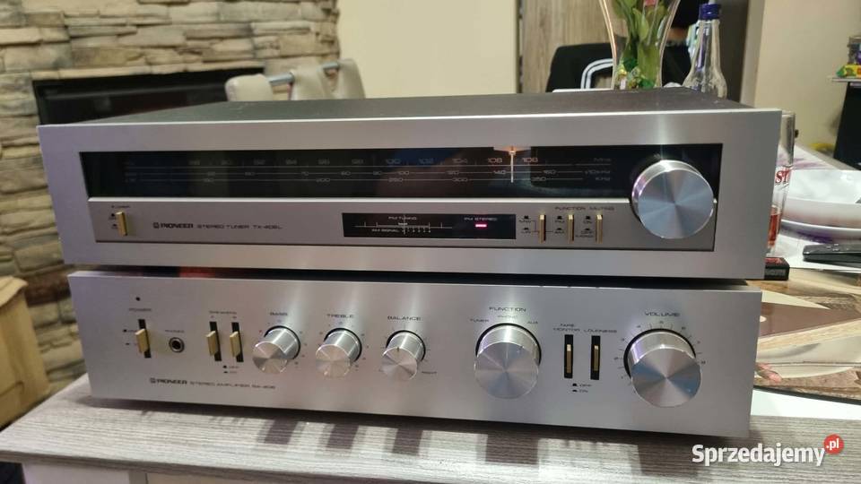 Wzmacniacz Pioneer SA408 plus tuner Pioneer Warta