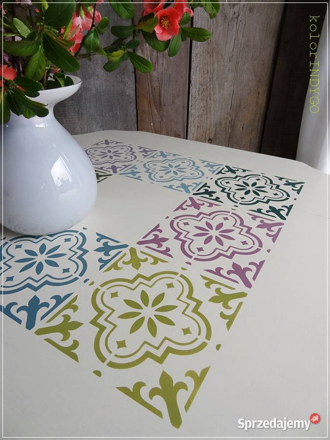 STOLIK kawowy ręcznie odnawiany Witnica