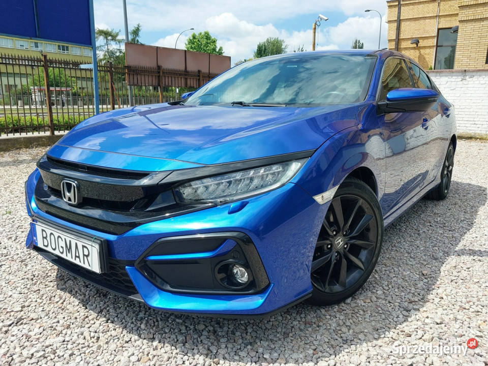 Honda Civic AUTOMAT Salon Polska pierwszy wł 100 czujnik parkowania